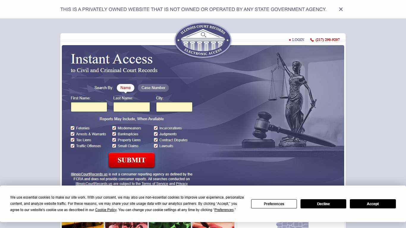 Illinois Court Records | IllinoisCourtRecords.us